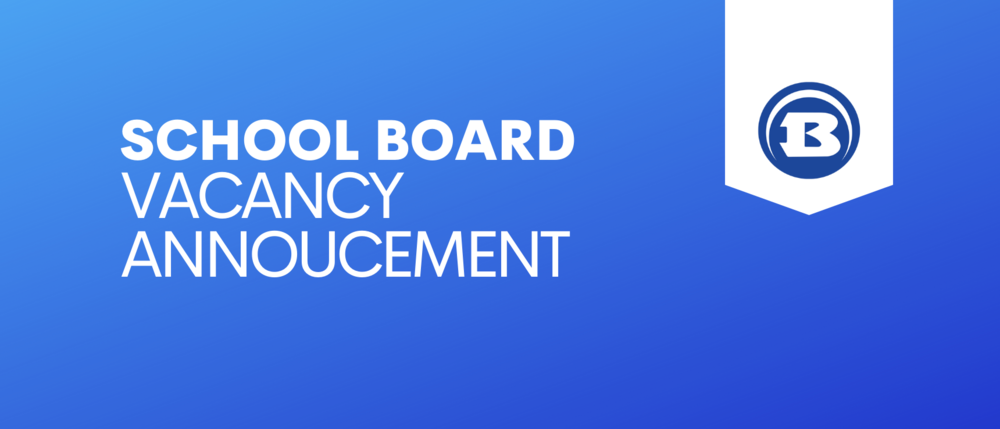 School Board Vacancy Announcement