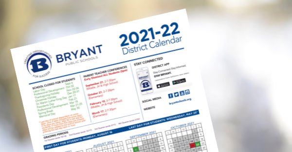 2021-22 School Calendar | Salem Elementary School