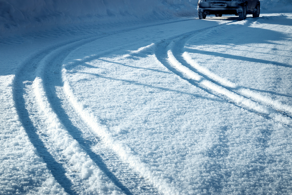 Snow on Roadway