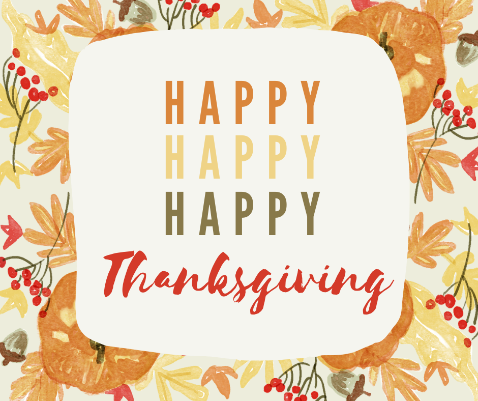 Happy Thanksgiving