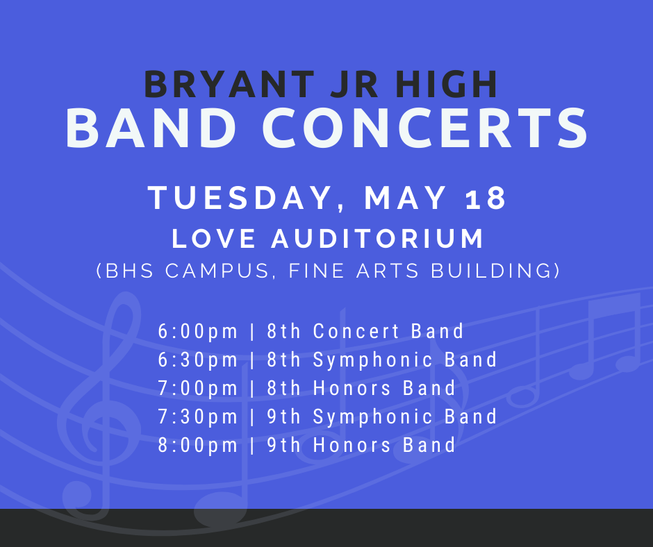 Jr High Band Concerts