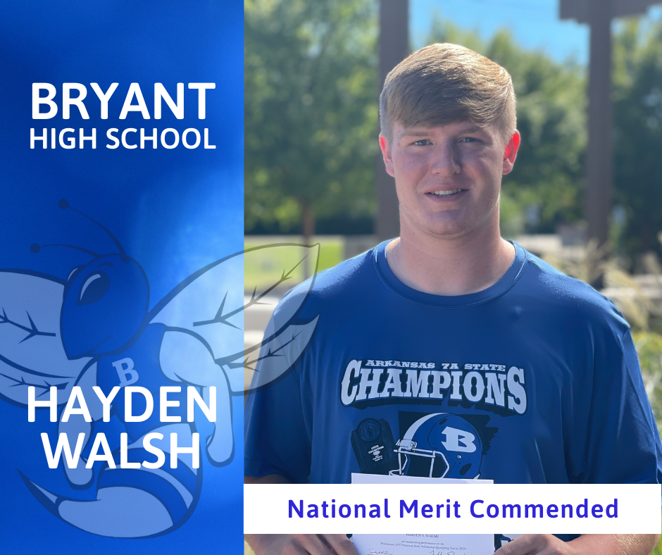 National Merit Commended