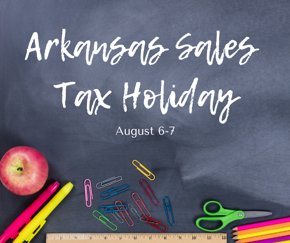 Sales Tax Holiday